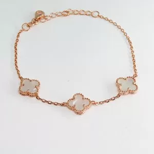 Clover Rose Gold Bracelet