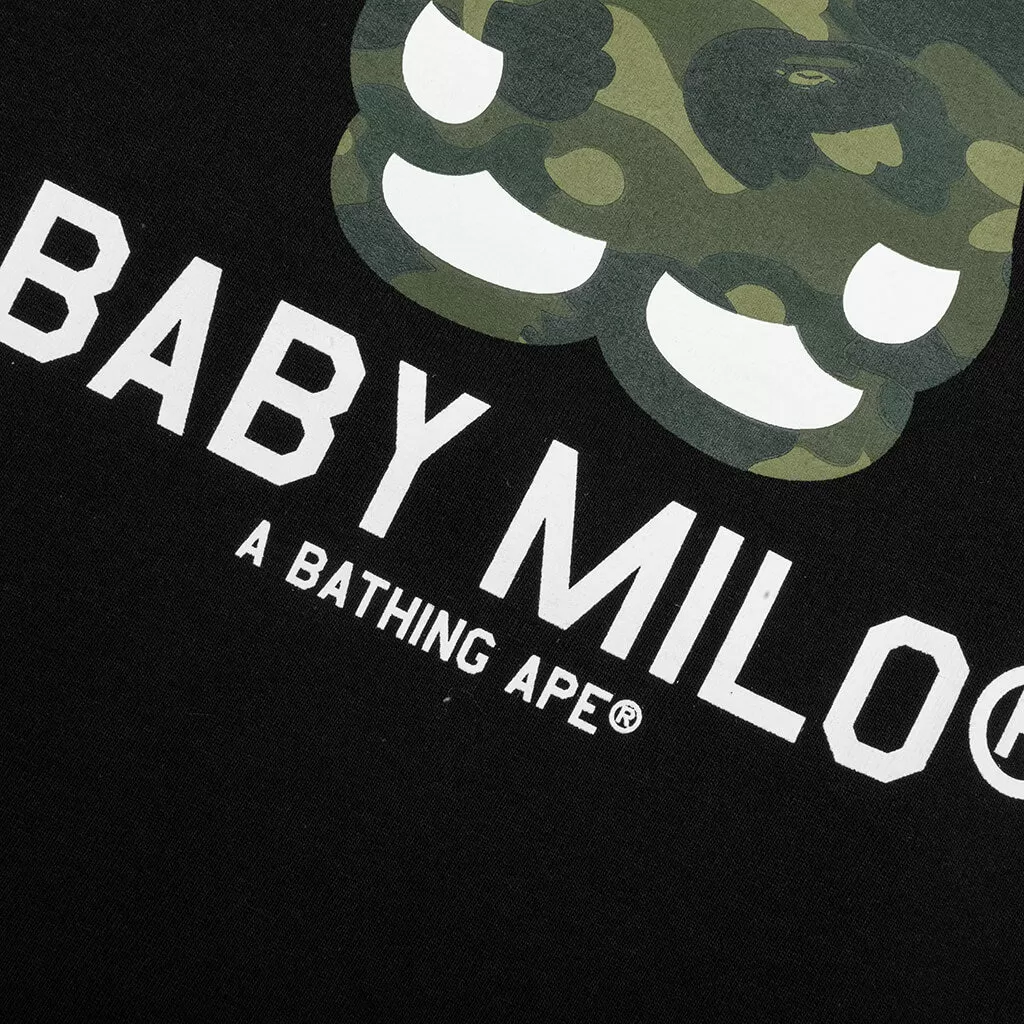 Color Camo Baby Milo Tee - Black/Green