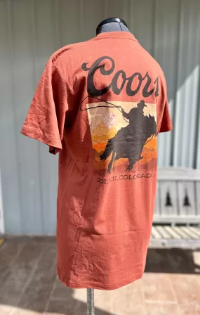 Coors Light Roper Rust Rodeo Tee