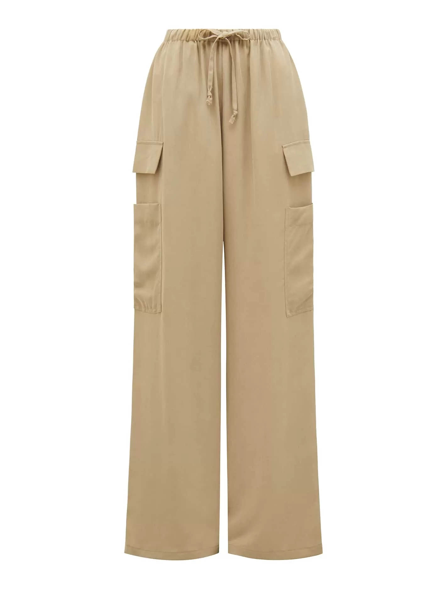 Elsie Elastic Waist Cargo Pants