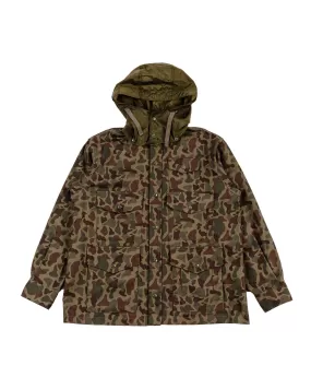 Engineered Garments Cruiser Jacket Olive Camo 6.5oz. Flat Twill