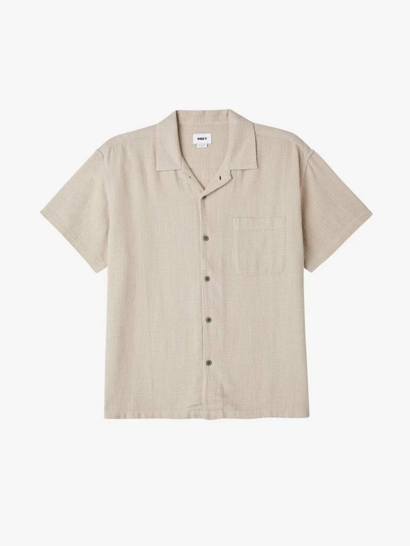 Feather Short Sleeve Buttondown Shirt