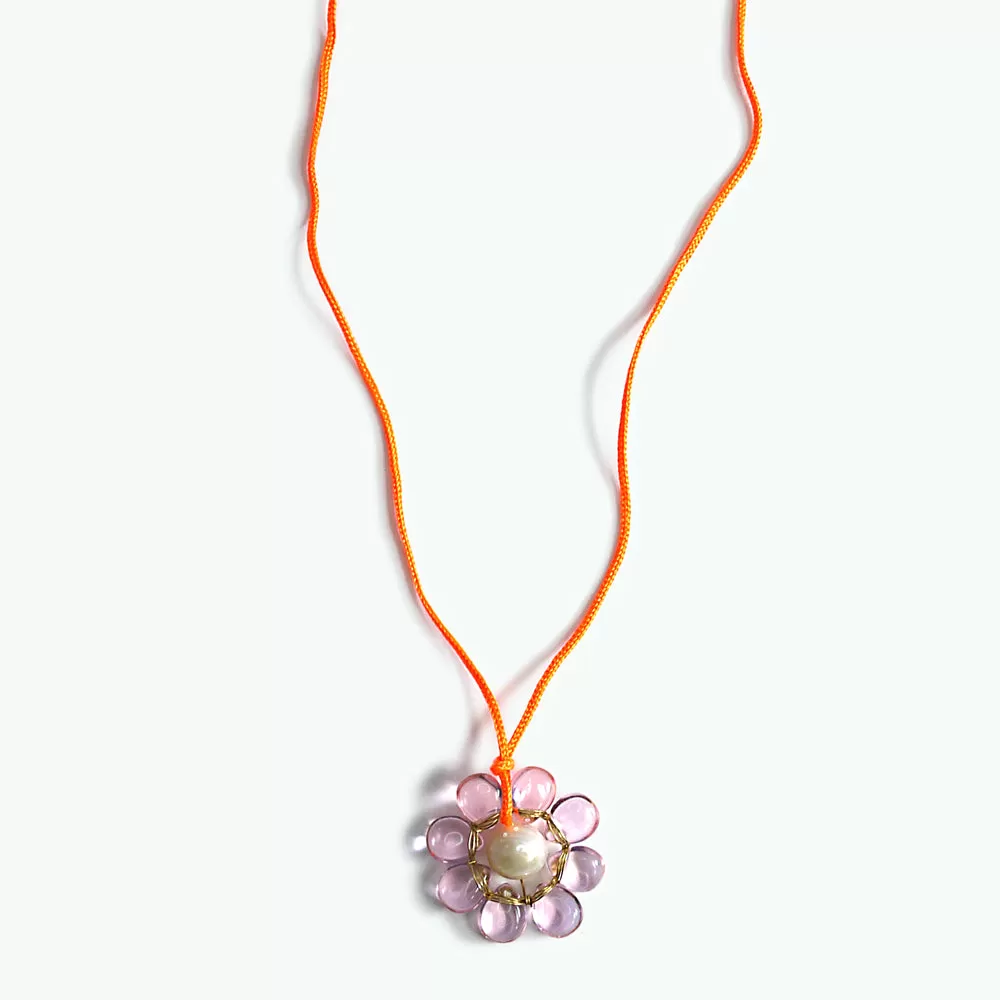 Forget Me Not Flower Necklace