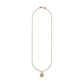 Forget Me Not Necklace, Gold