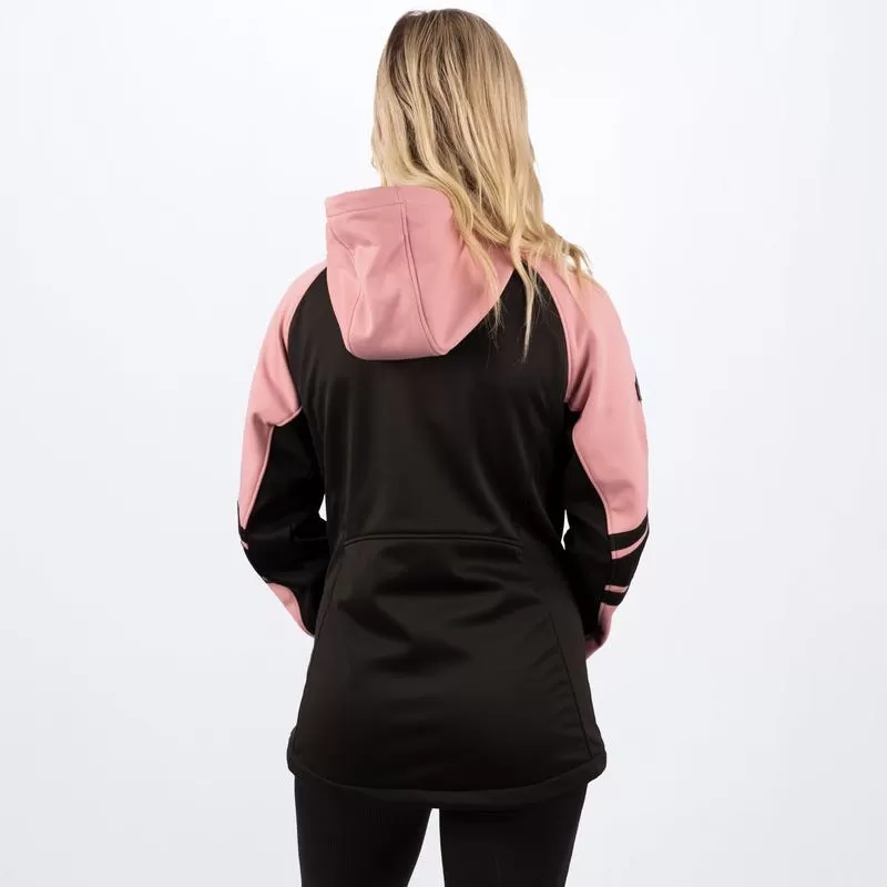 FXR Women's Maverick Softshell Black/Dusty Rose