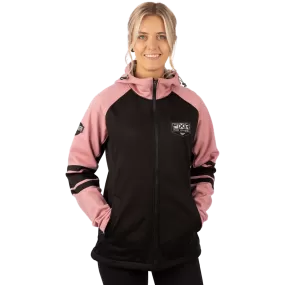 FXR Women's Maverick Softshell Black/Dusty Rose