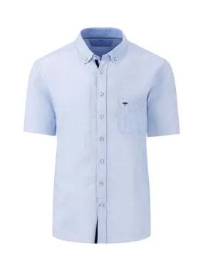 FYNCH HATTON Premium Linen S/S Shirt/Summer Breeze - New SS24