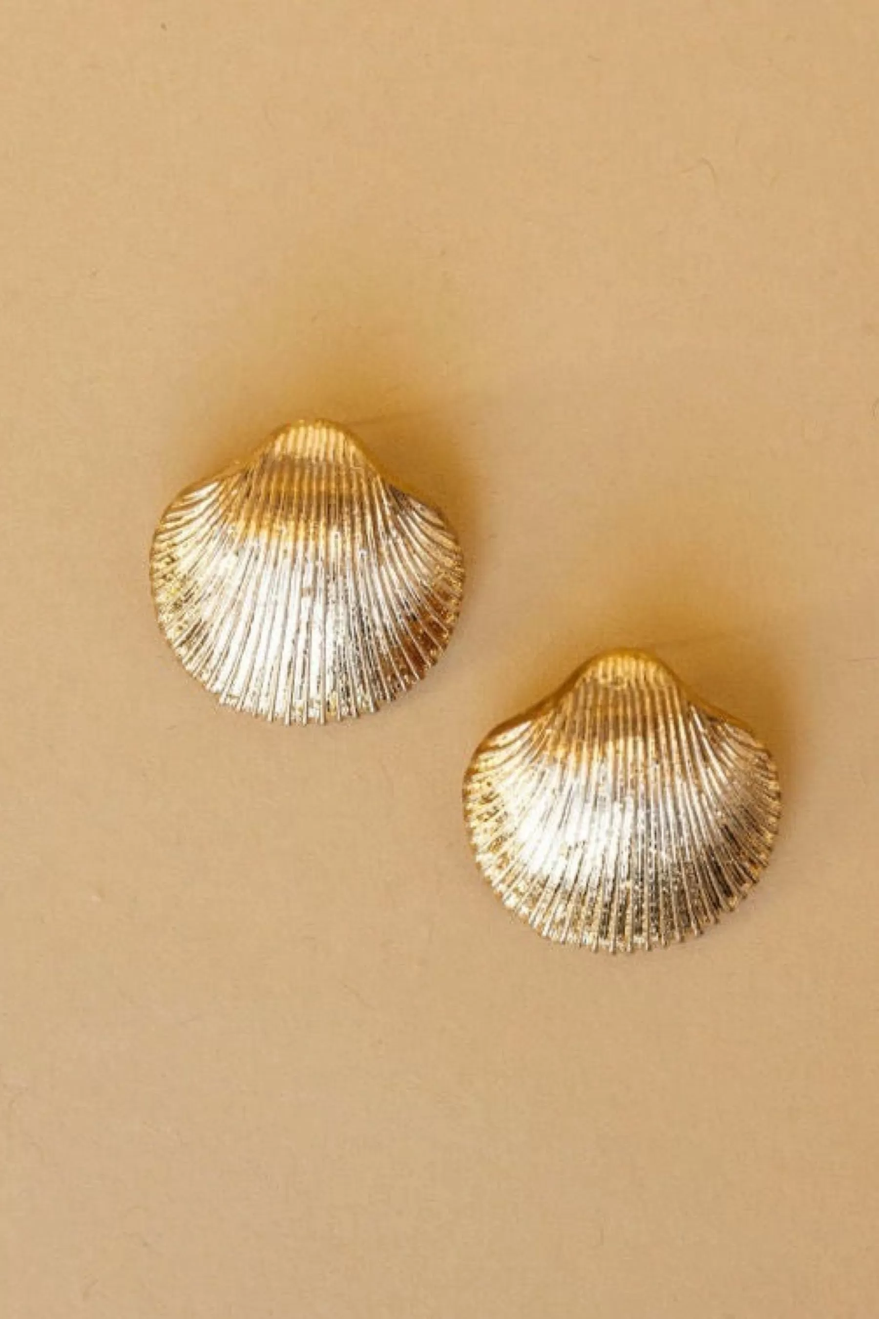 Gold Sea Earrings