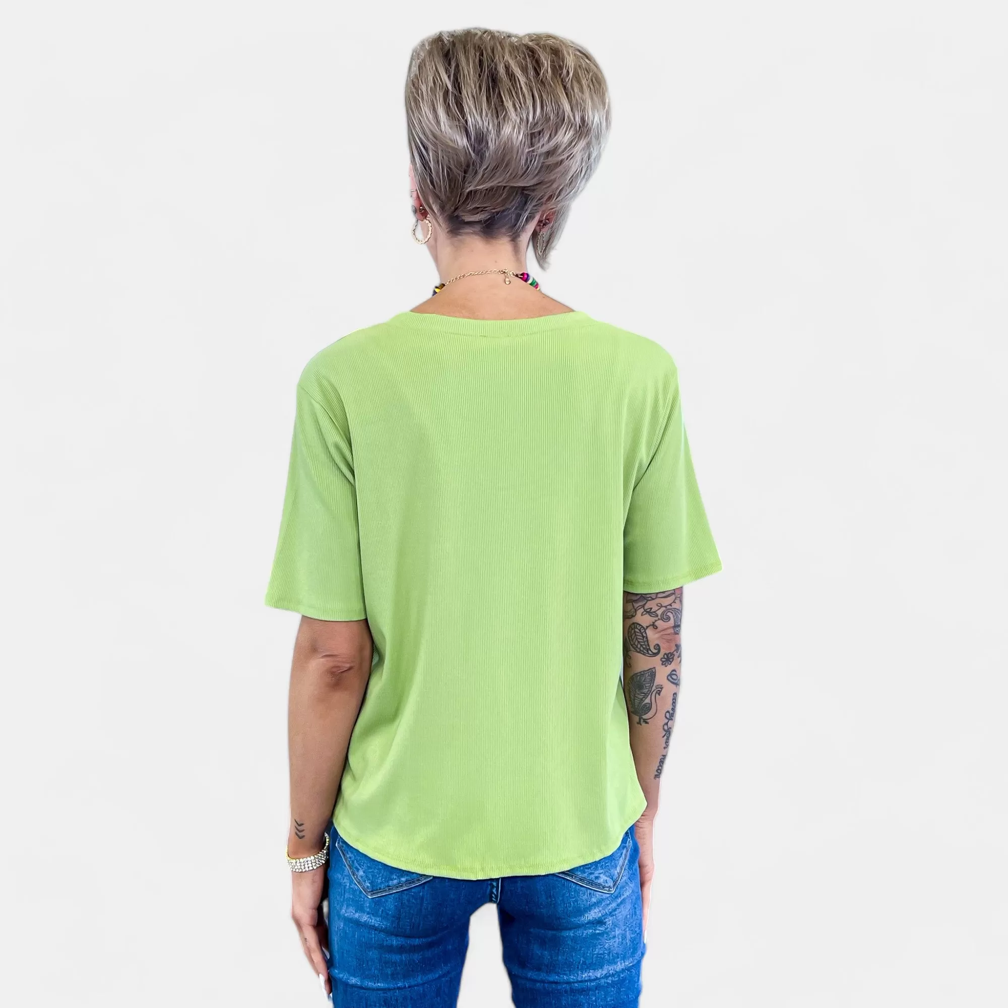 Green Girlie Tee [NO RETURNS]