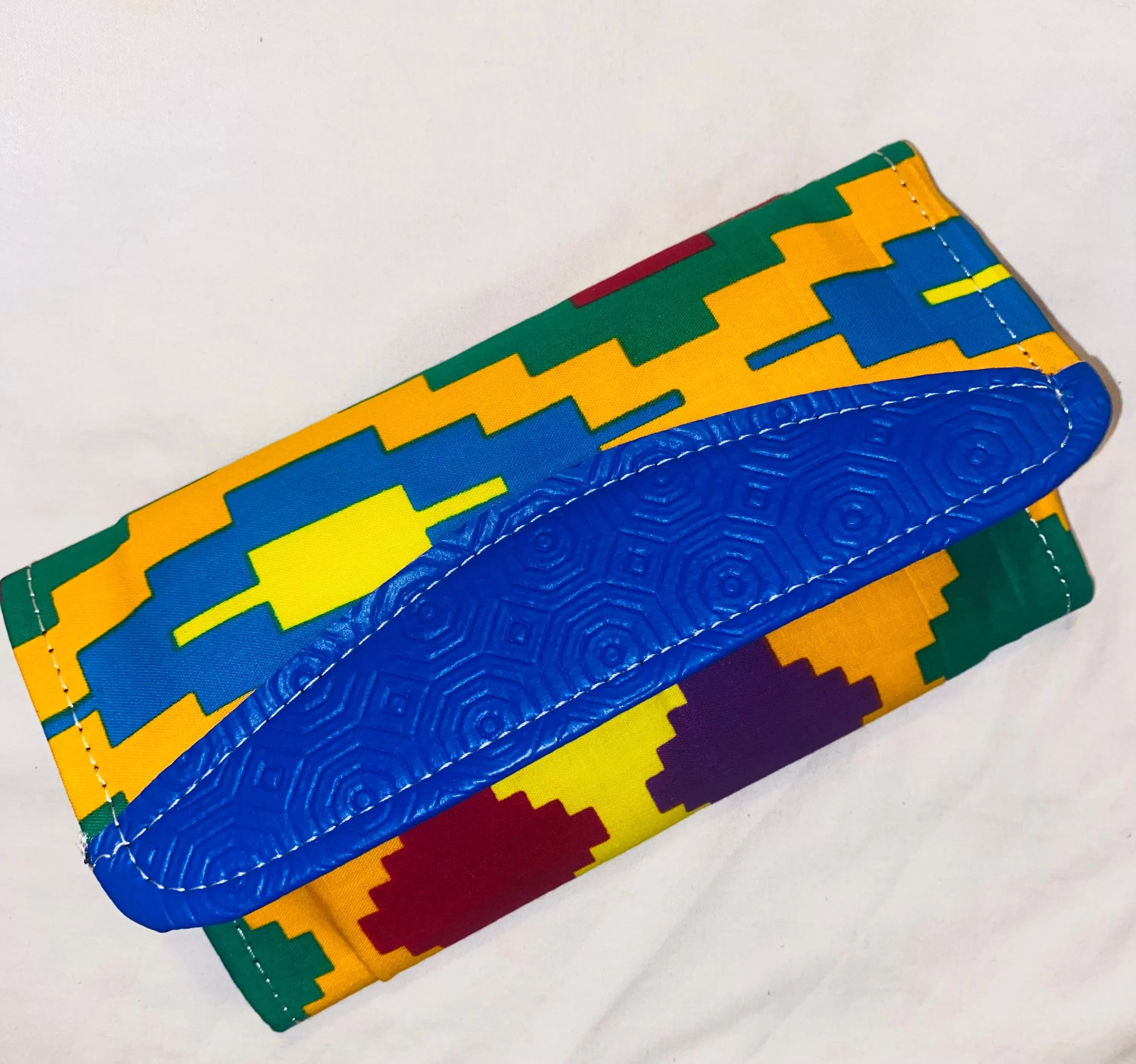 Handmade Ankara print wallet ,african print purse,african print wallet, african print clutch bag , Ankara print bag,Kente print bag