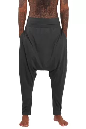 Harlem Mens Harem Pants - Steel Grey