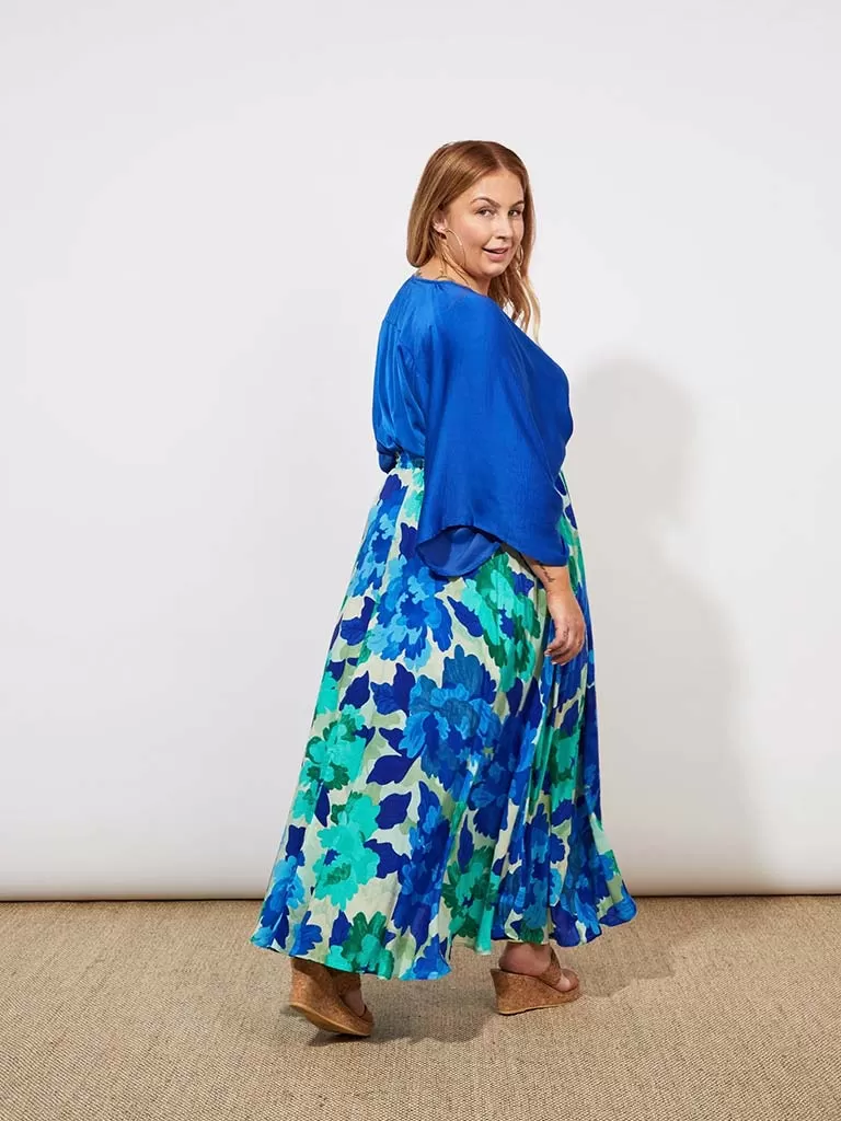 Haven Cayman Maxi Skirt - Bermuda