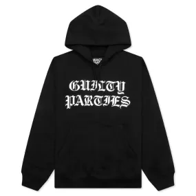 Heavy Weight Pullover Hooded Type-3 Sweatshirt - Black