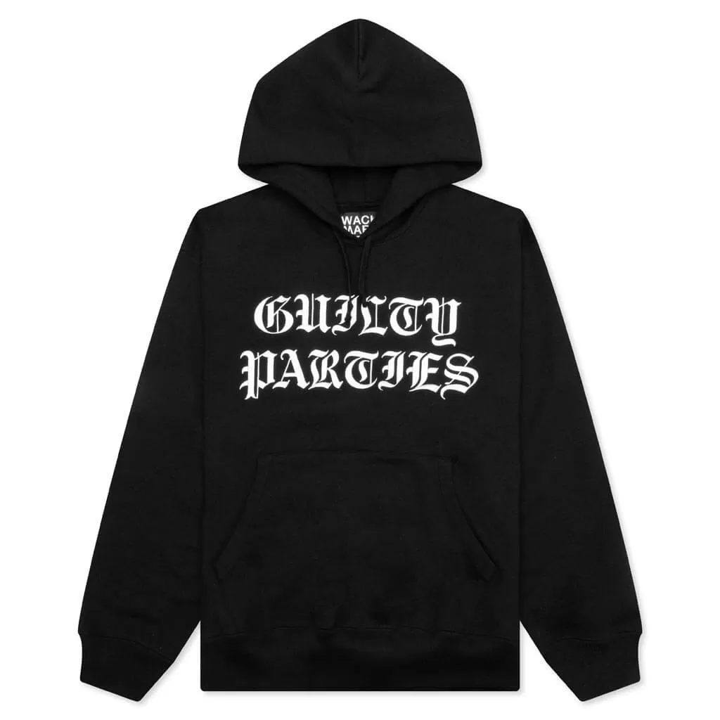 Heavy Weight Pullover Hooded Type-3 Sweatshirt - Black