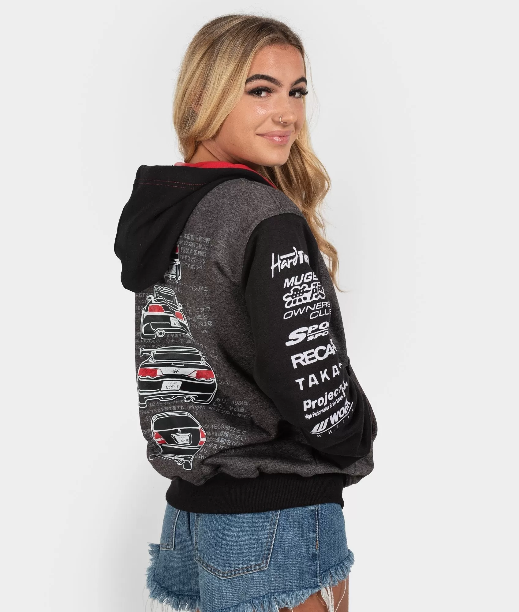 Honda Mugen Womens Hoodie