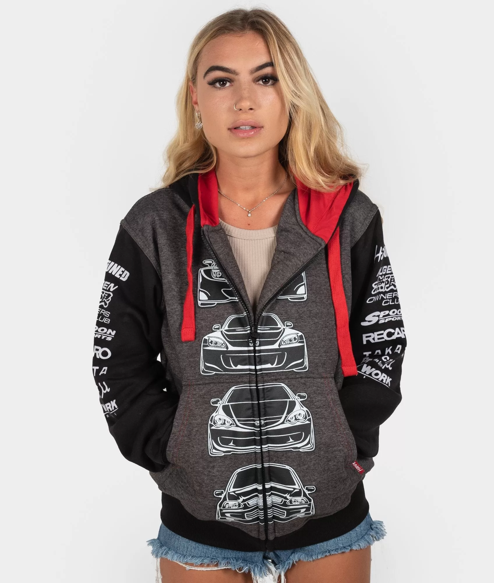 Honda Mugen Womens Hoodie