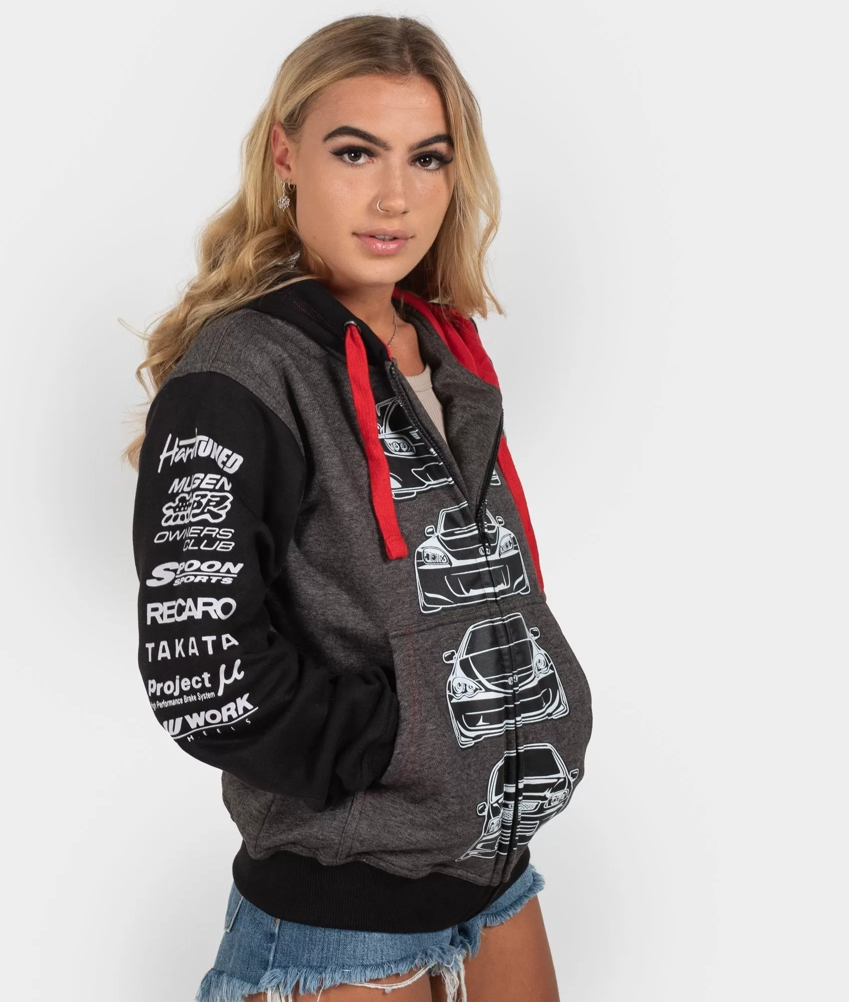 Honda Mugen Womens Hoodie