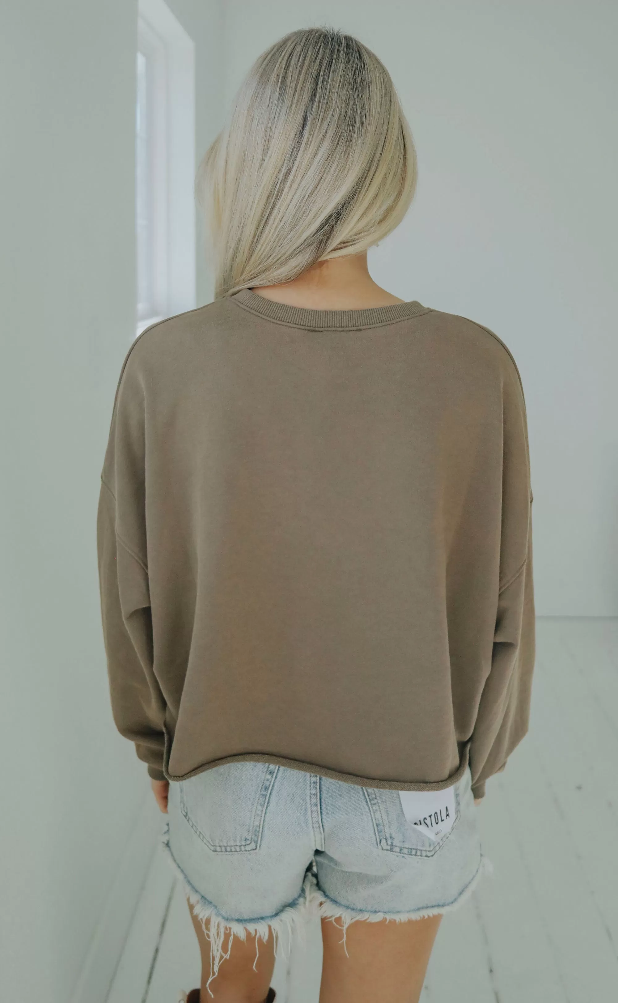 hyperfixation sweatshirt - mocha