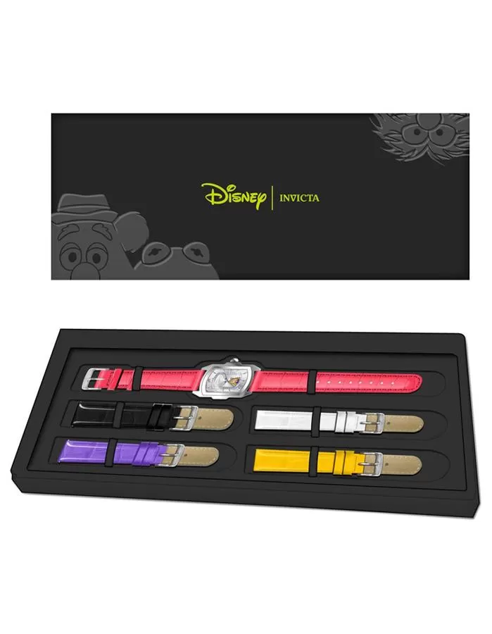 Invicta Disney Limited Edition Womens Watch - Miss Piggy - Stainless - Leather