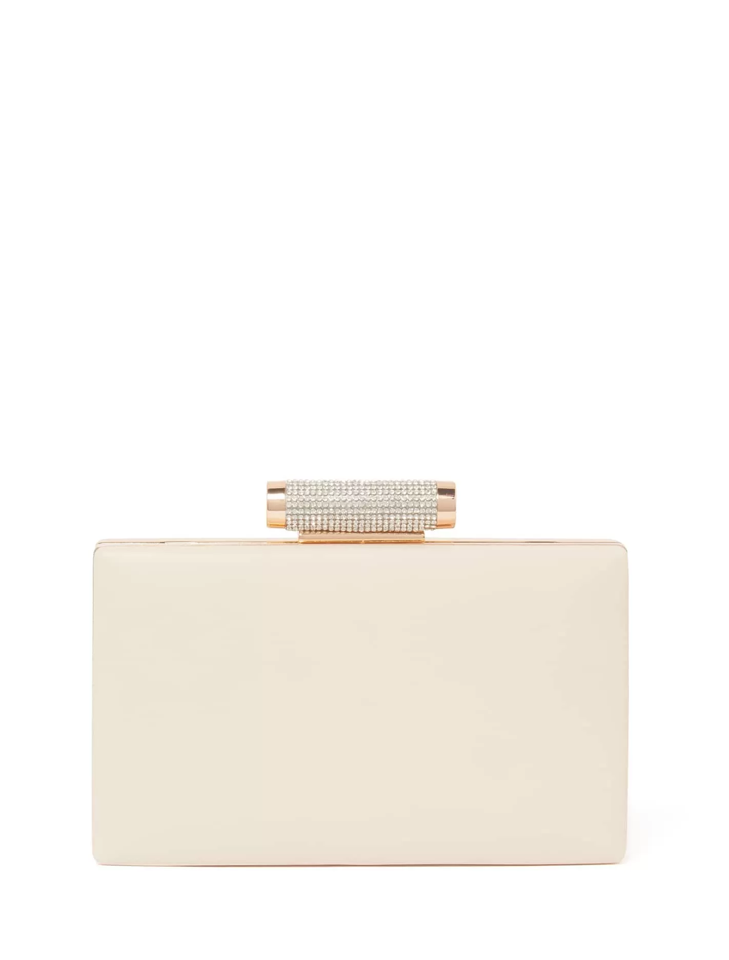 Jacqui Crystal Clasp Hardcase Clutch