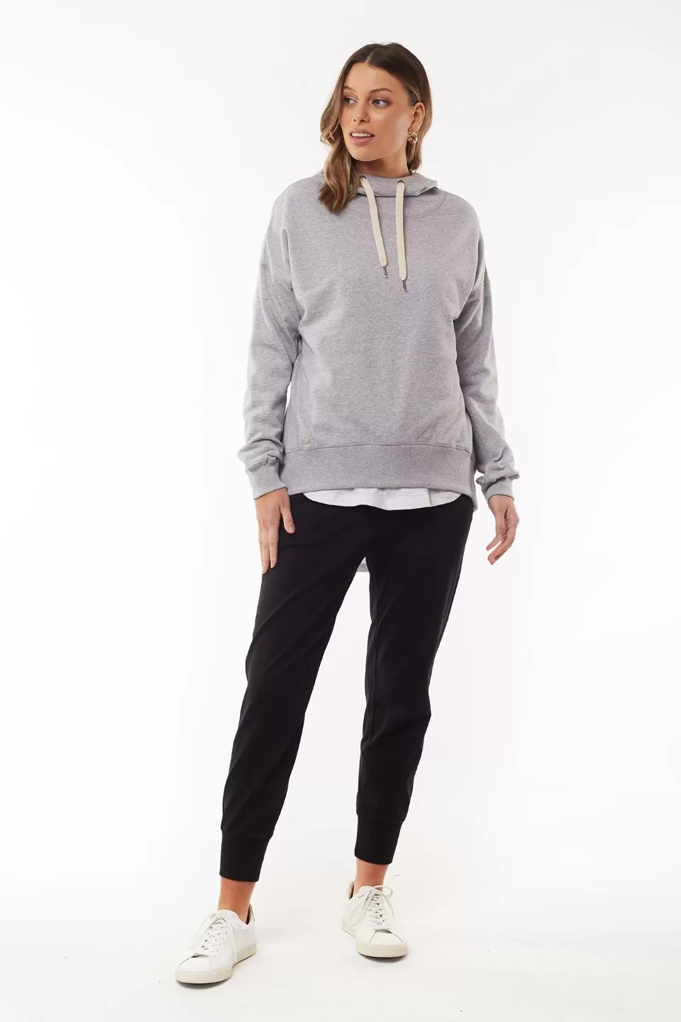 Jasmine Grey Marle Hoodie