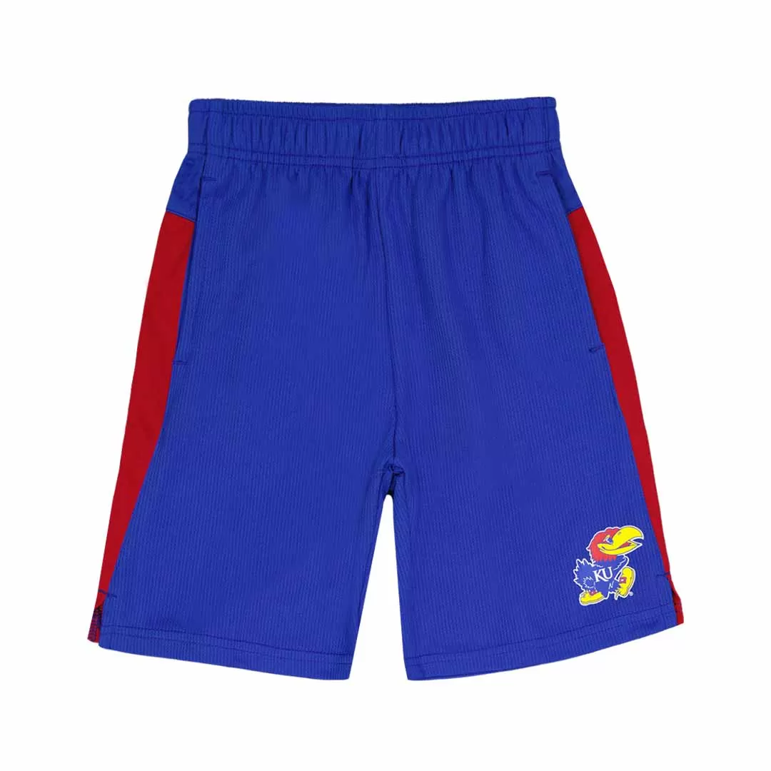 Kids' Kansas Jayhawks Grand Shorts (K4684O 95)