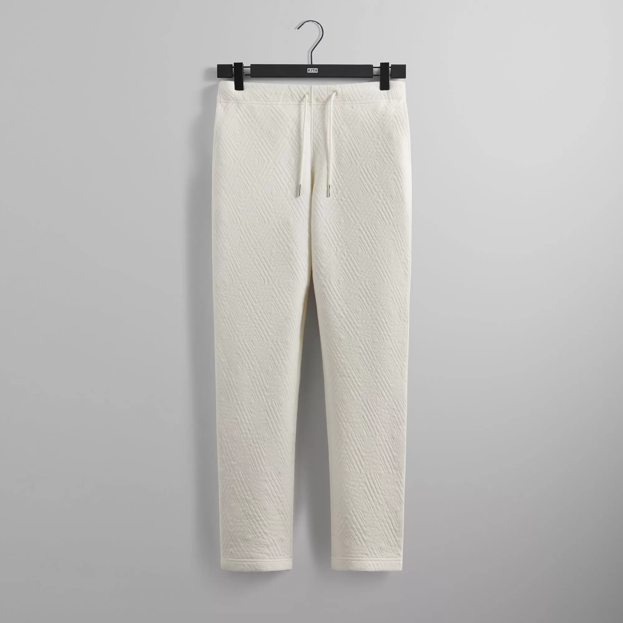 Kith Quilted Interlock Elmhurst Pant - Sandrift