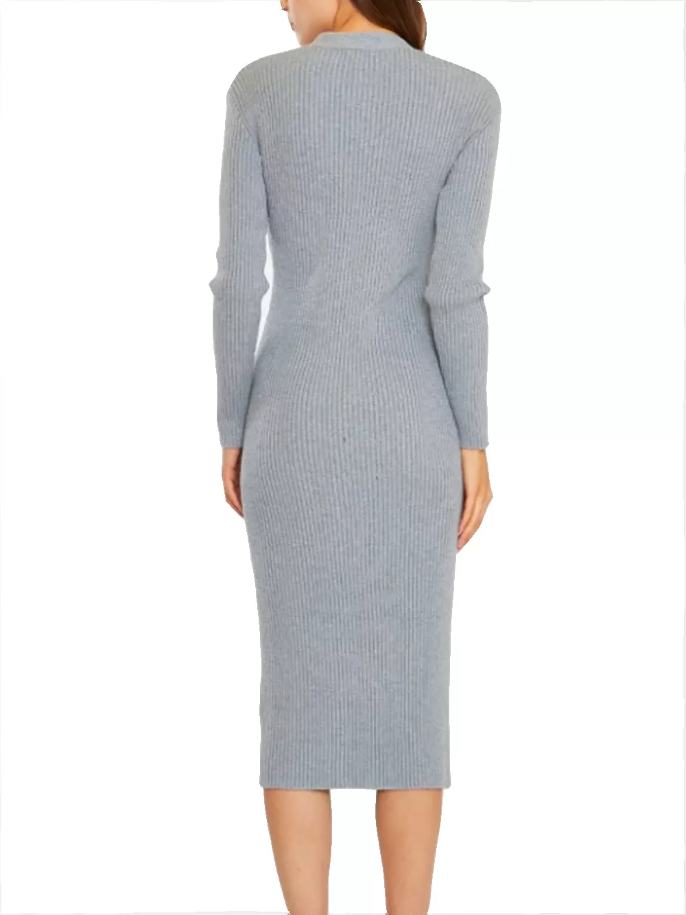 Ladies Dress - Grey Marl