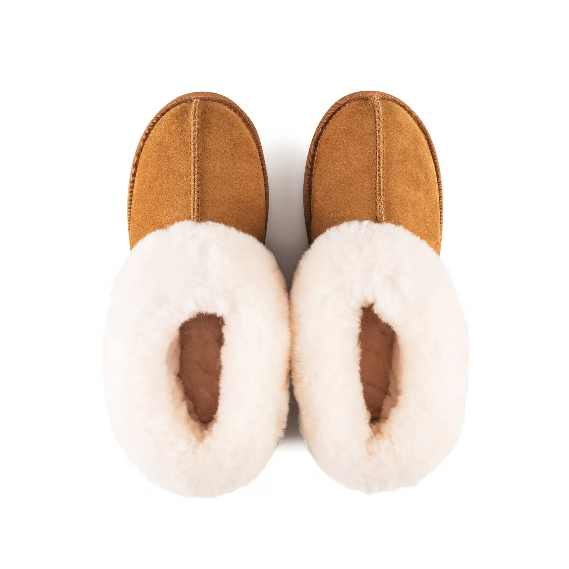 Ladies Evelyn Tan Sheepskin Moccasin