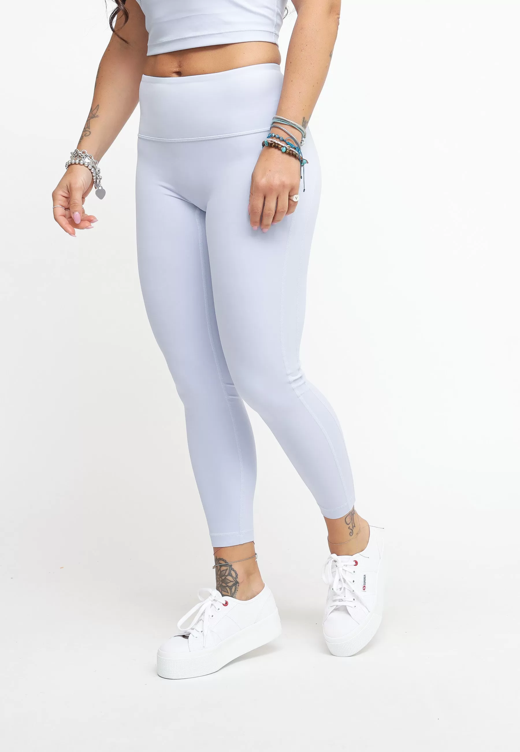 Ladies Leggins - Light Blue