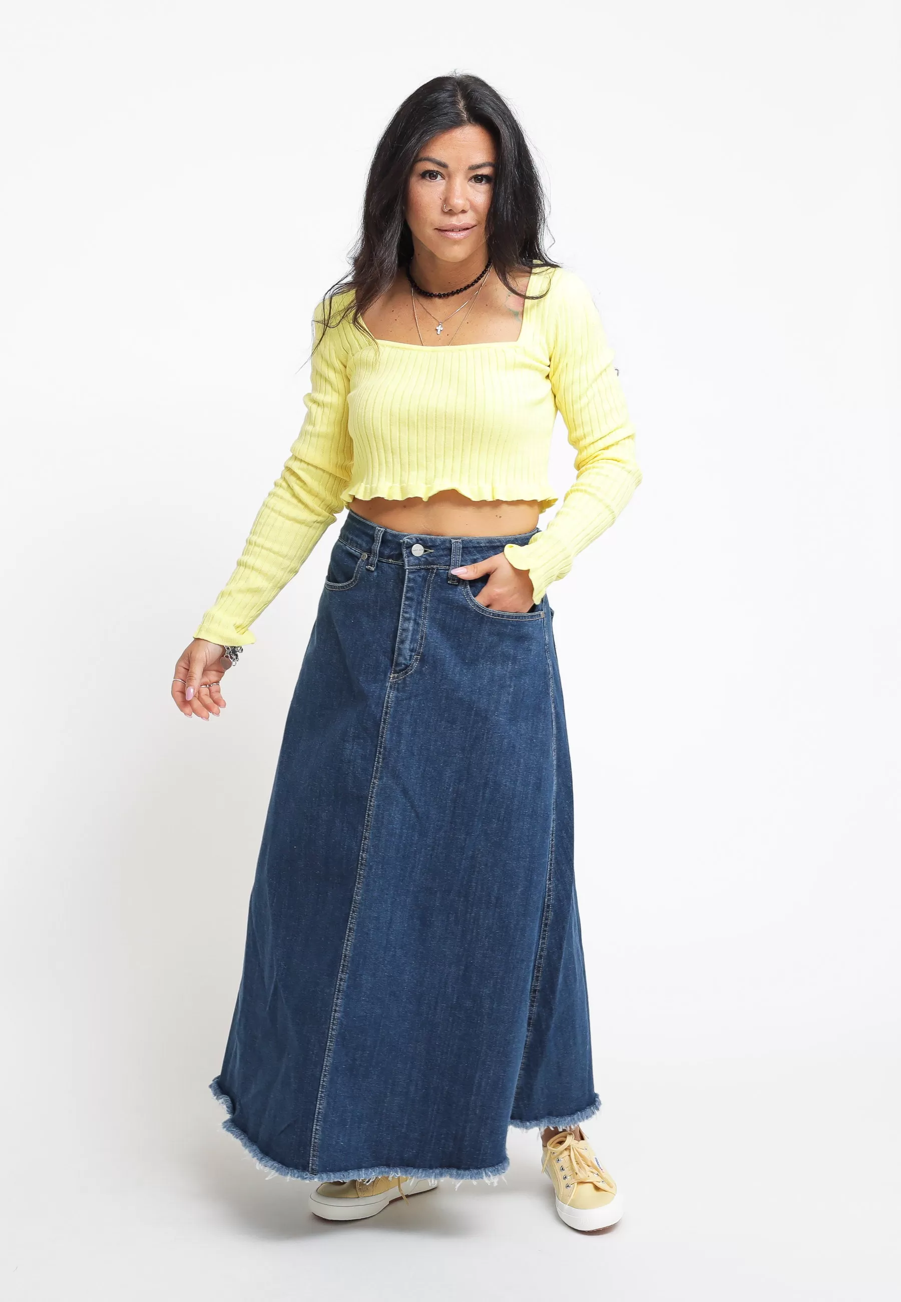 Ladies Top - Banana Yellow