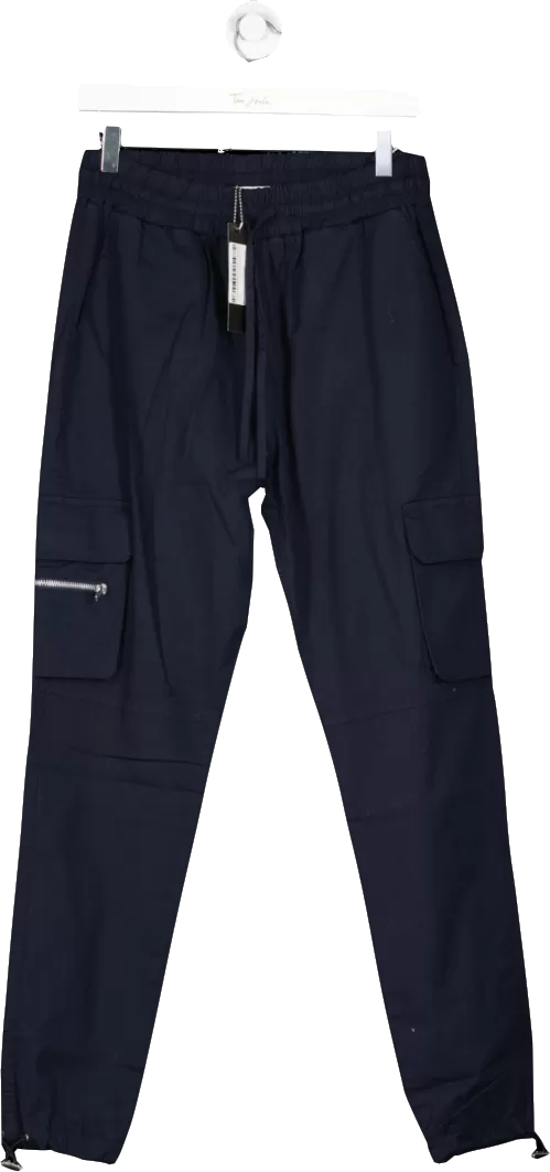 Legend London Blue Utility Cargo Pants UK L