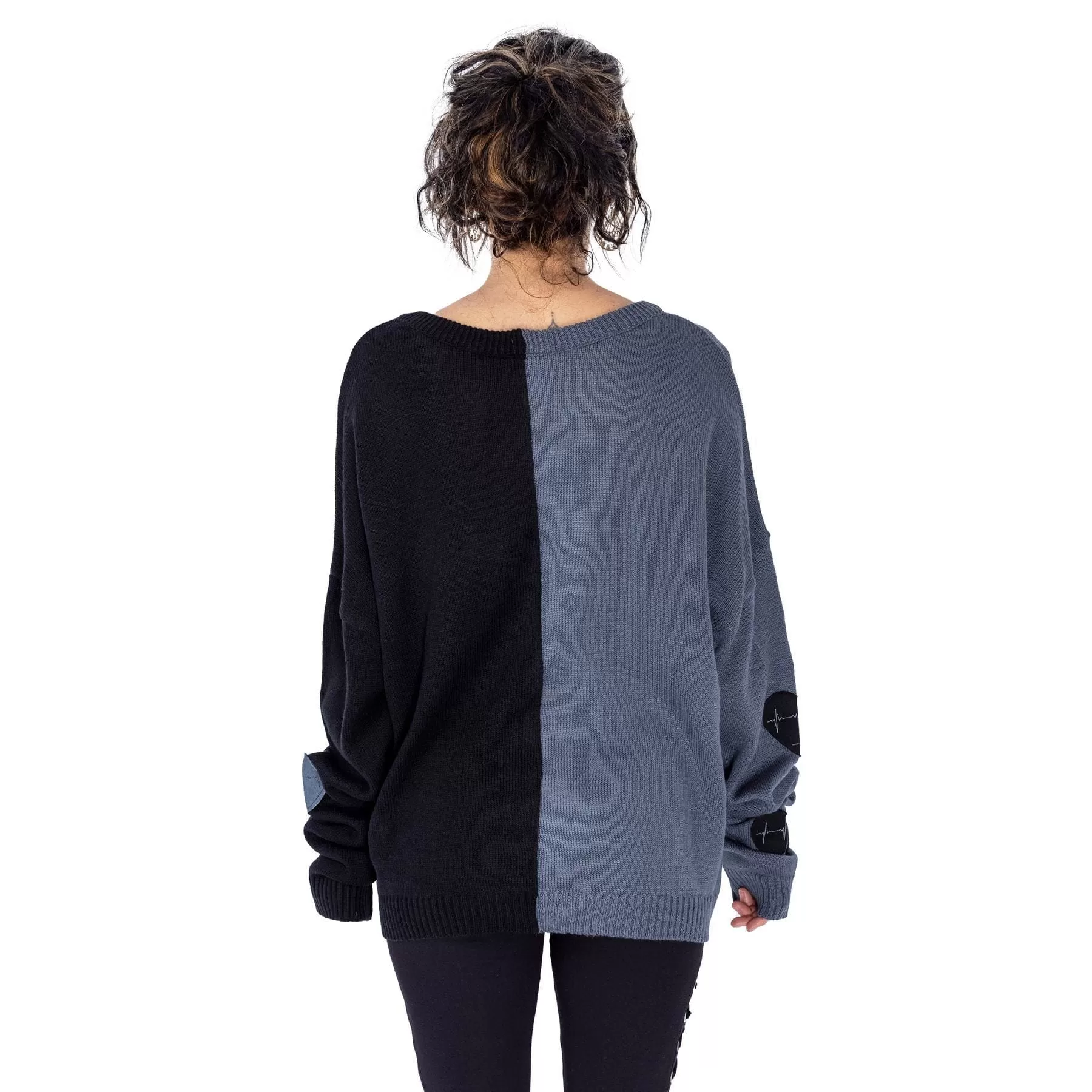 LEXIA JUMPER - BLACK/GREY