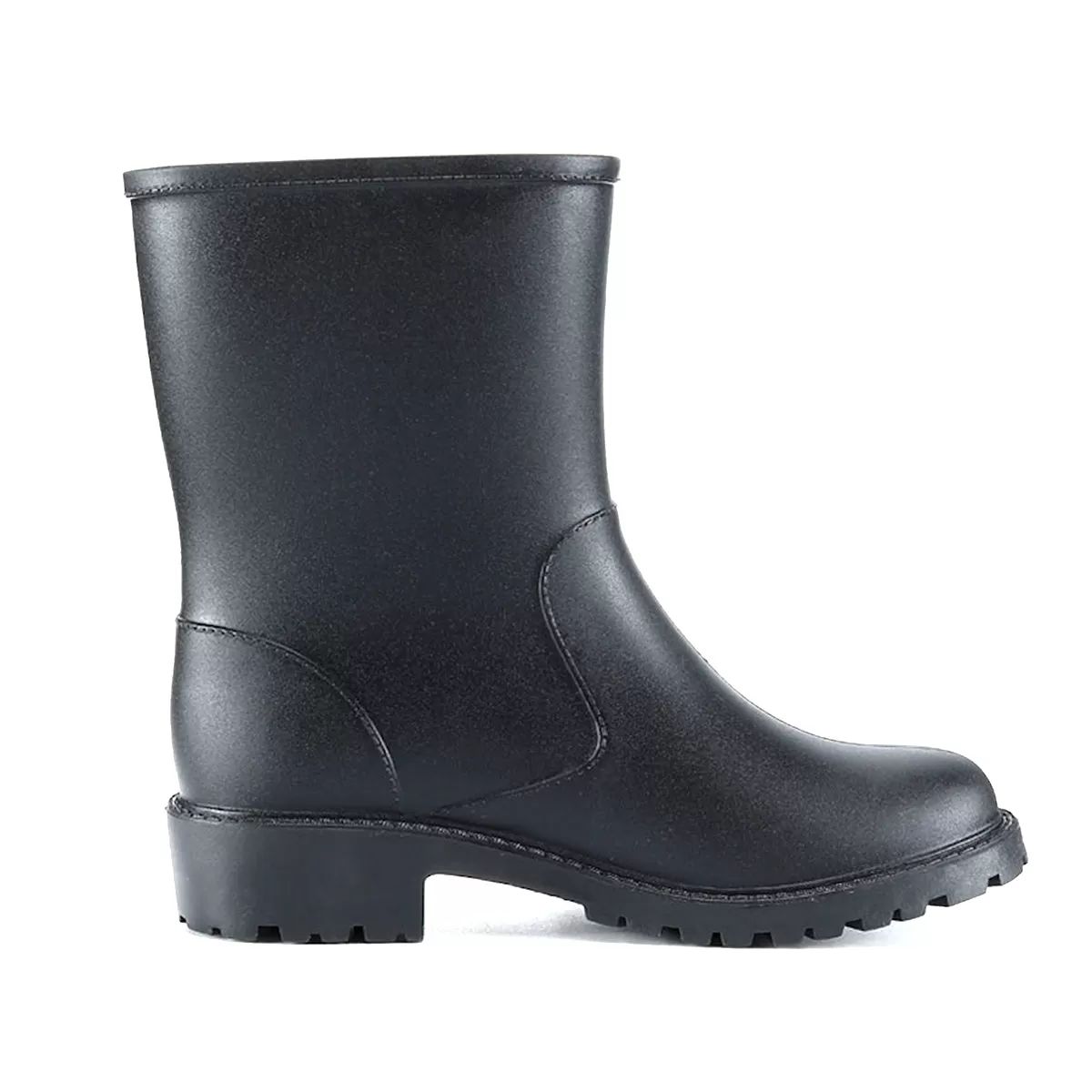 Logan Buckled Strap Waterproof Short Gumboots