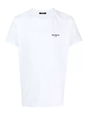 logo-print cotton T-shirt