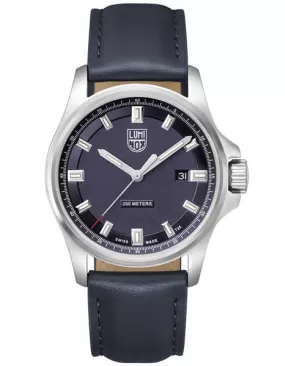 Luminox Mens Dress Field 1830 Series - Blue Dial - Blue Leather Strap - 200m