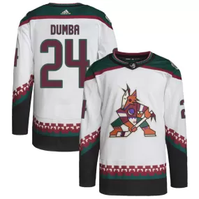 Matt Dumba Arizona Coyotes adidas Primegreen Authentic Pro Jersey - White