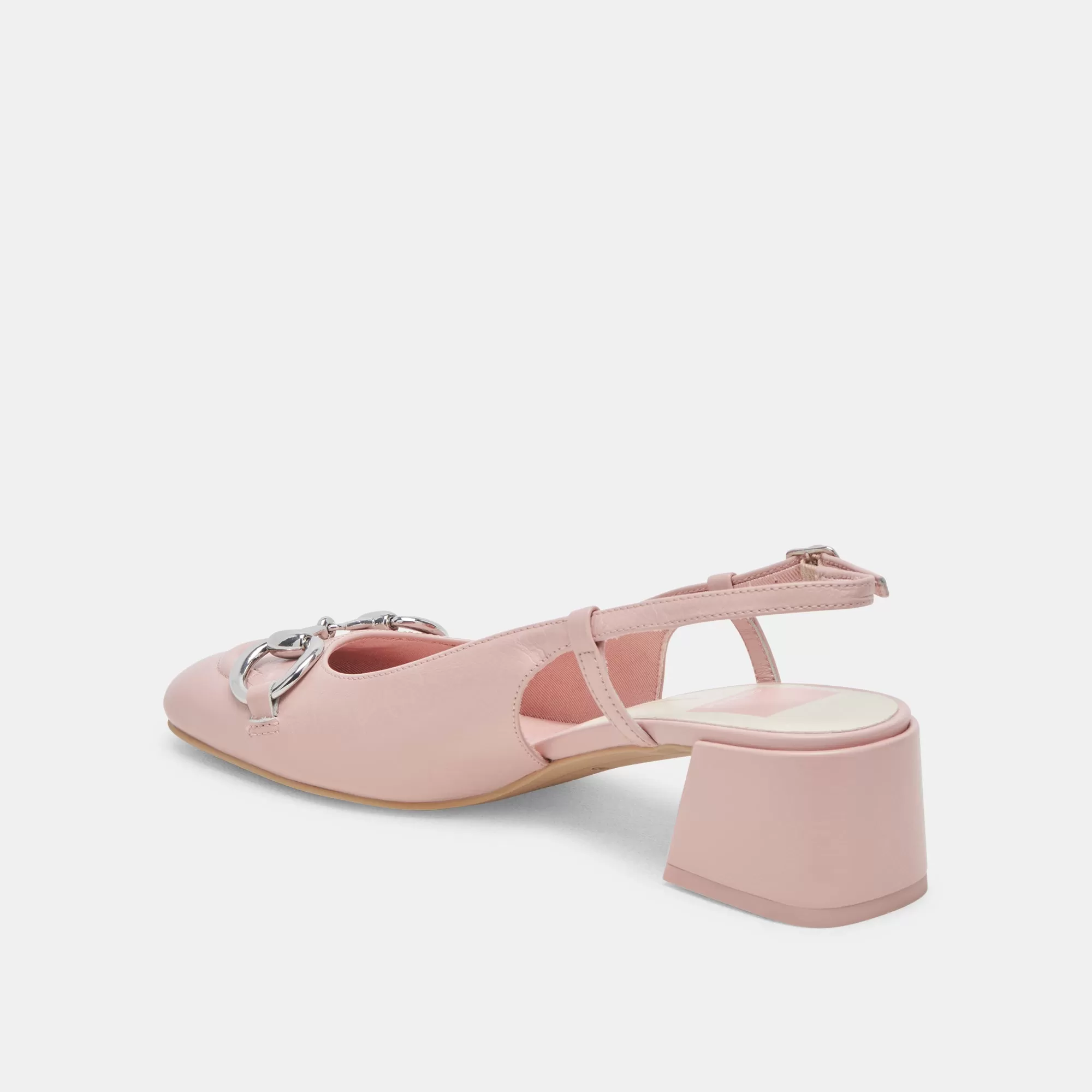 MELLI HEELS PINK CRINKLE PATENT