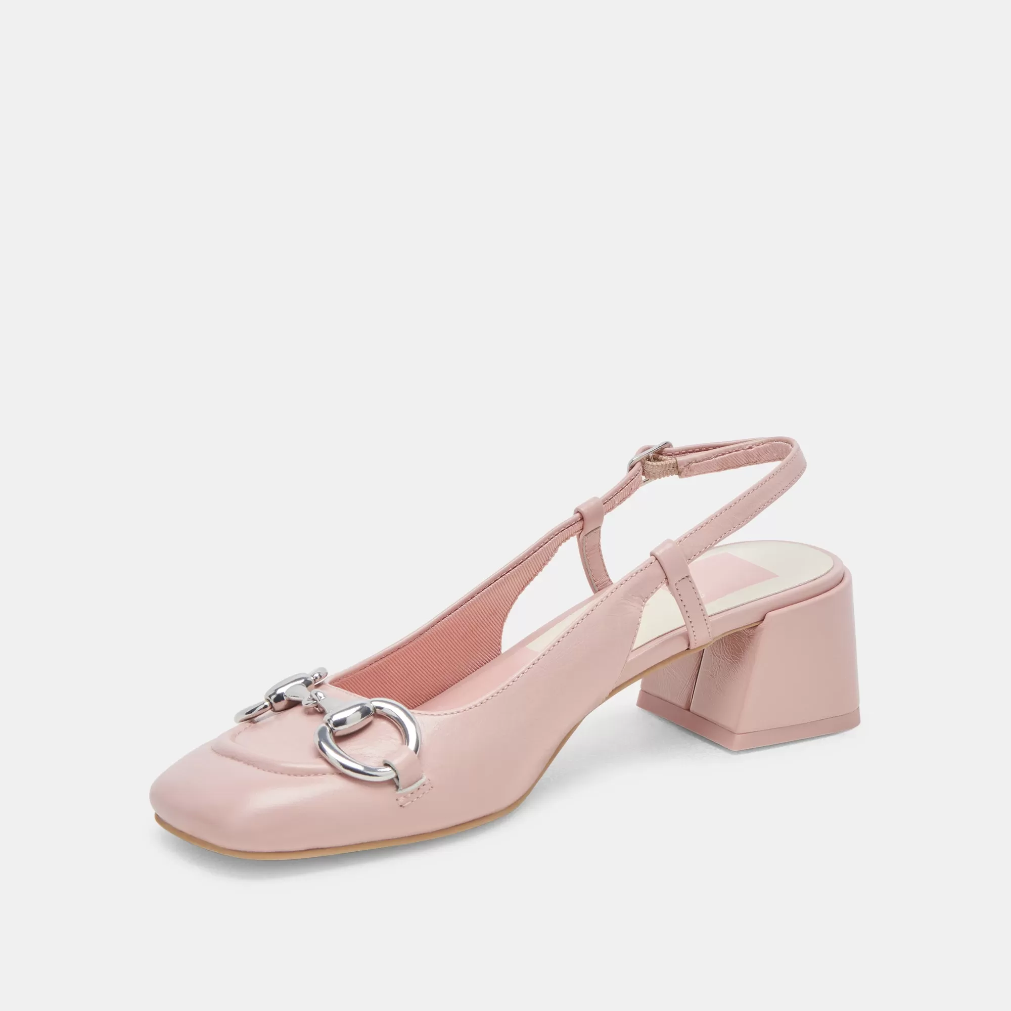 MELLI HEELS PINK CRINKLE PATENT