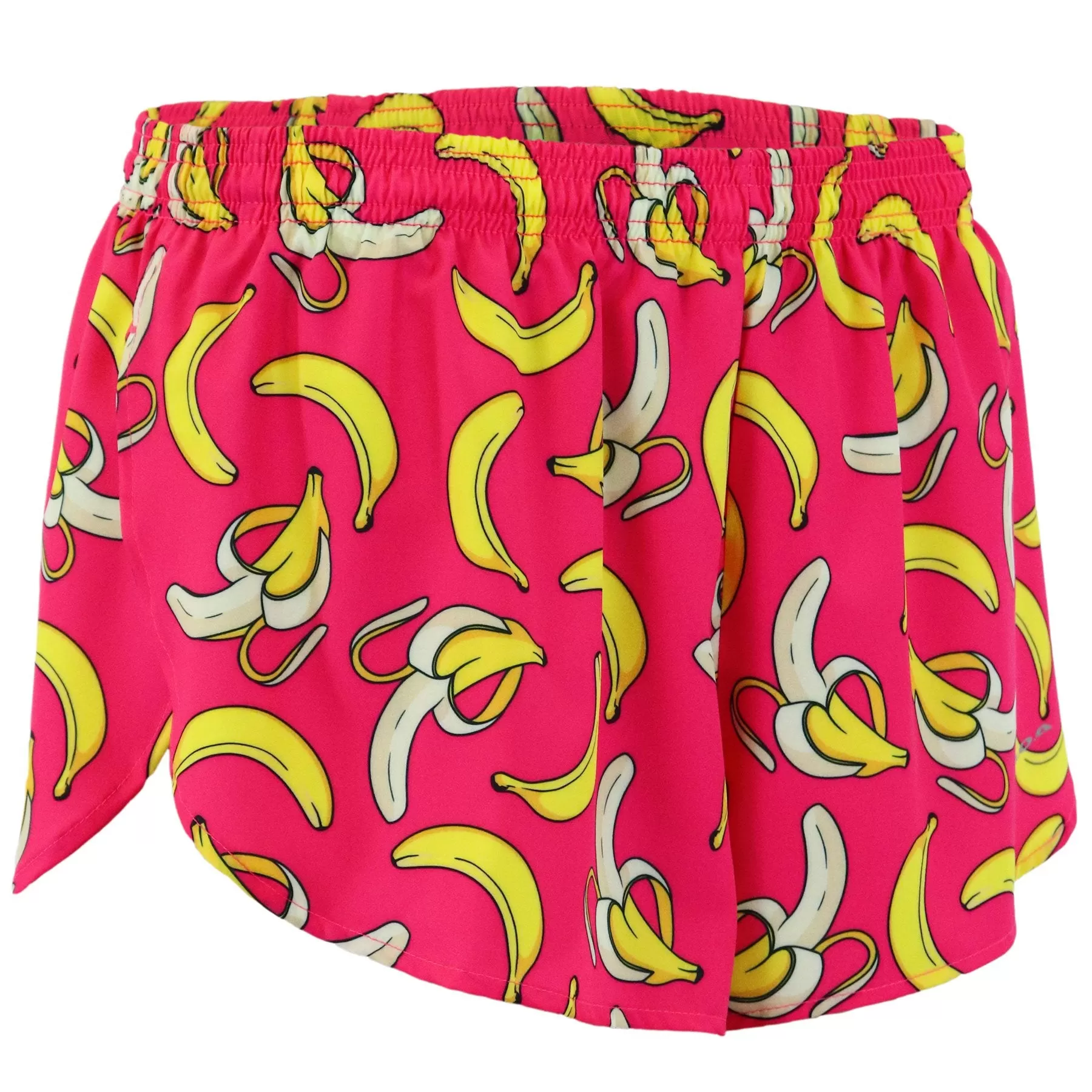 Men's 1" Elite Split Shorts- Gone Bananas