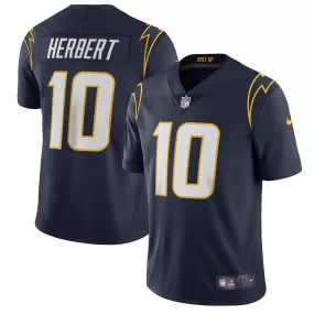 Men's Justin Herbert Nike Chargers Vapor Limited Jersey - Navy