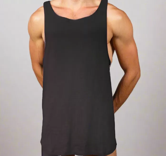 Men's Organic Cotton Sporty Singlet