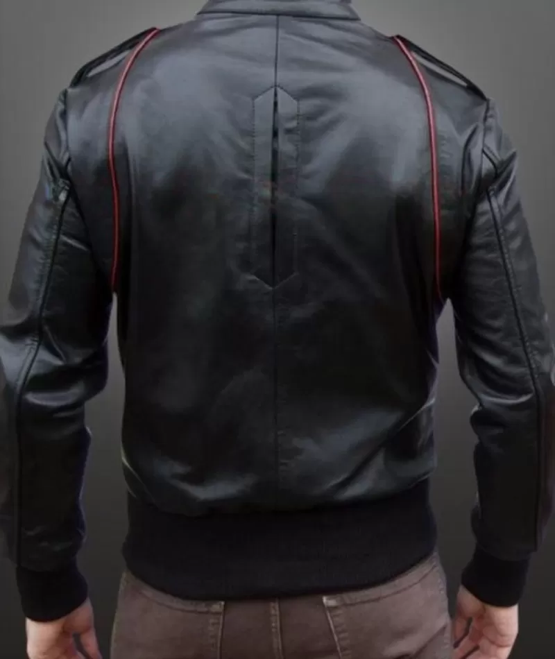 Mens Stylish Leather Motorcycle Jacket