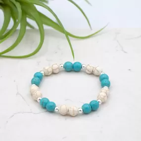 Montana Bracelet Turquoise & Cream