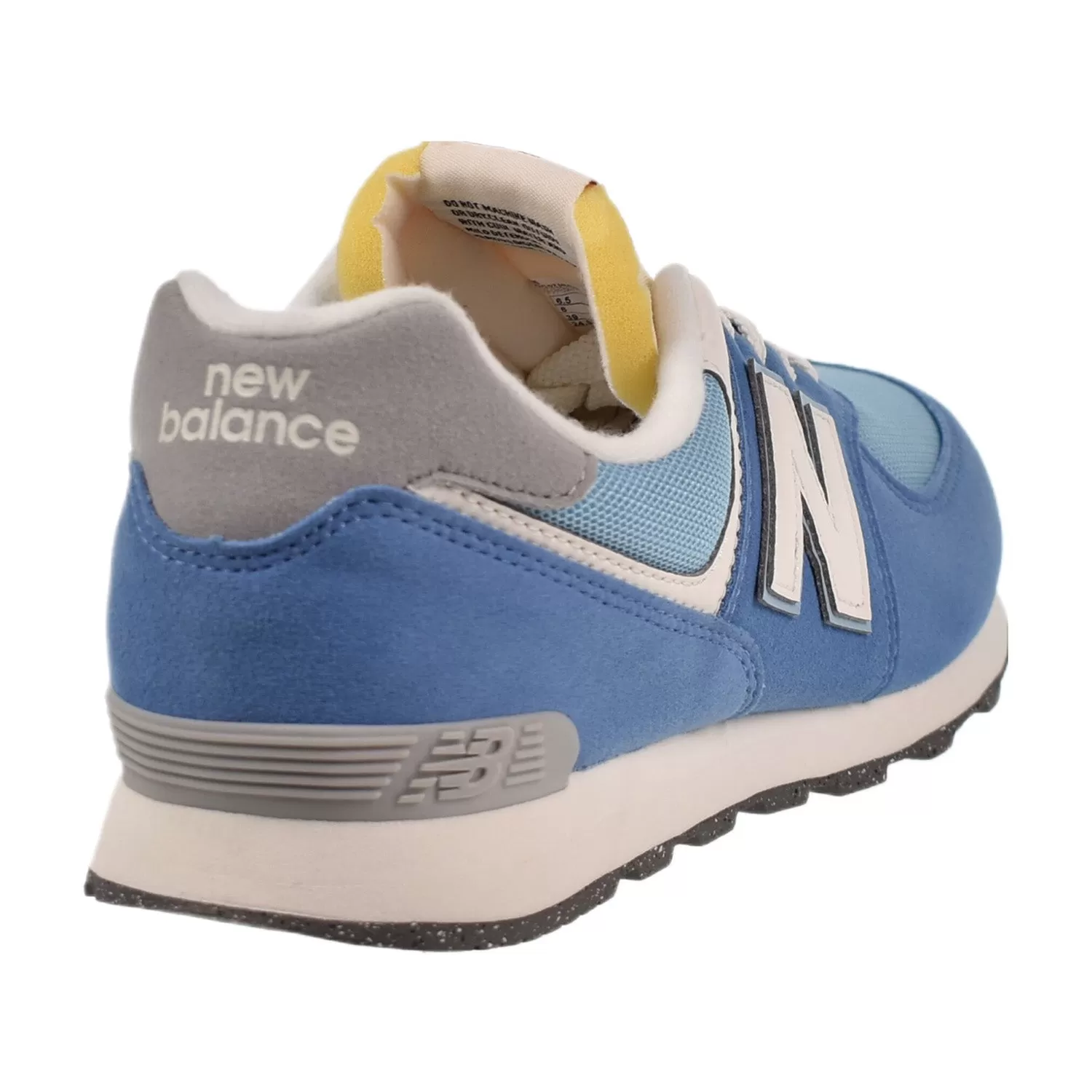 New Balance 574 Big Kids' Shoes Blue-White