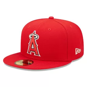 NEW ERA LA Angels Authentic On Field Red 59FIFTY Fitted Cap