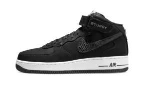 Nike Air Force 1 Mid Stussy All Black