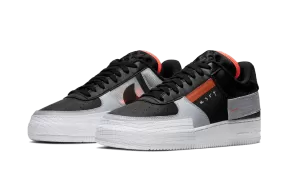 Nike Air Force 1 Type Black Hyper Crimson