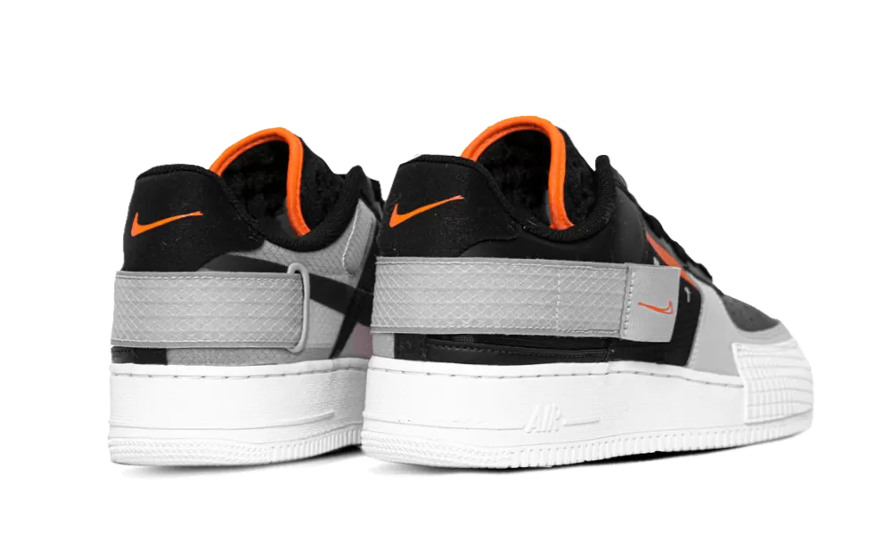 Nike Air Force 1 Type Black Hyper Crimson