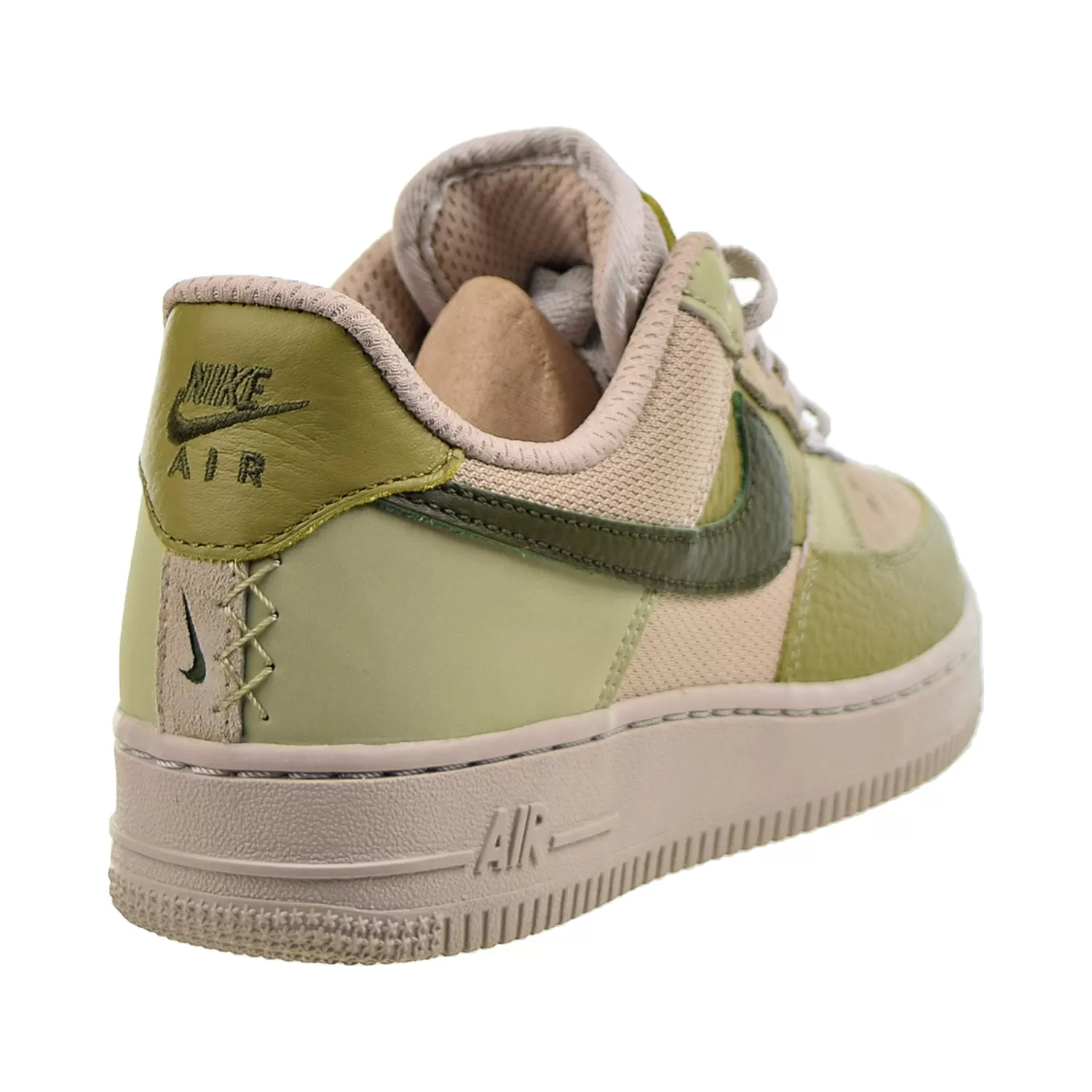 Nike Air Force 1 Women's Shoes Light Bone-Rough Green